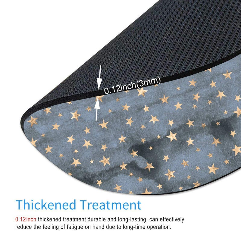 Smooffly Star Mouse Pad Sky Mouse Pad Round Square - Image 3